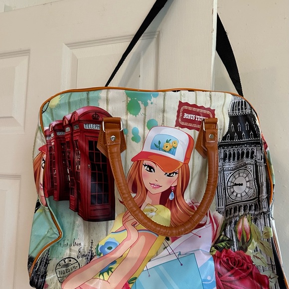 LA Sorella Tote with Shoulder Strap NWT - Picture 2 of 4